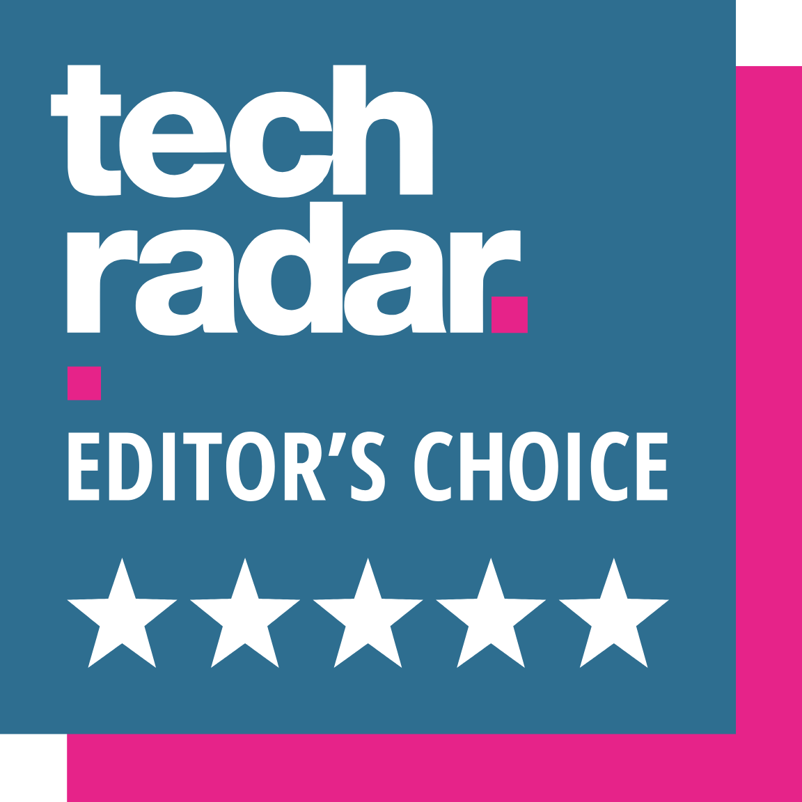 TECHRADAR EDITOR’S CHOICE